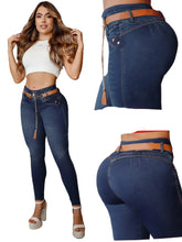Load image into Gallery viewer, Colombian Jeans BonBonup 8615 butt lifter high waist tummy control push up effect skinny