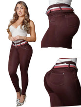 Load image into Gallery viewer, Colombian Jeans Bon Bon up 8616 butt lifter high waist tummy control push up skinny
