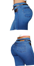 Load image into Gallery viewer, Colombian Jeans Bon Bon up flared 8618 butt lifter high waist tummy control push up