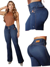 Load image into Gallery viewer, Colombian Jeans Bon Bon up flared 8619 butt lifter high waist tummy control push up