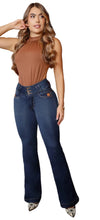 Load image into Gallery viewer, Colombian Jeans Bon Bon up flared 8619 butt lifter high waist tummy control push up