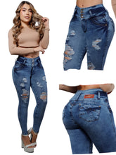 Load image into Gallery viewer, Colombian Jeans Bon Bon up 8726 butt lifter high waist tummy control push up effect skinny