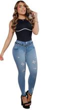 Load image into Gallery viewer, Colombian Jeans Bon Bon up 8729 butt lifter high waist tummy control push up effect skinny