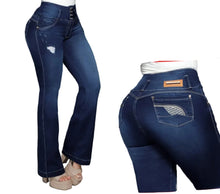 Load image into Gallery viewer, Colombian Flared Jeans Bon Bon up 8733 butt lifter high waist tummy control push up effect