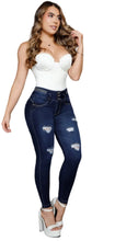 Load image into Gallery viewer, Colombian Jeans Bon Bon up 8734 butt lifter high waist tummy control push up effect skinny