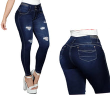Load image into Gallery viewer, Colombian Jeans Bon Bon up 8734 butt lifter high waist tummy control push up effect skinny