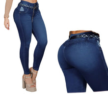 Load image into Gallery viewer, Colombian Jeans Bon Bon up 8739 butt lifter high waist tummy control push up effect skinny