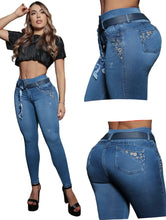 Load image into Gallery viewer, Colombian Jeans Bon Bon up 8806 butt lifter high waist tummy control push up effect skinny