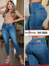 Load image into Gallery viewer, Colombian Jeans Bon Bon up 8808 butt lifter high waist tummy control push up effect skinny (Copy)