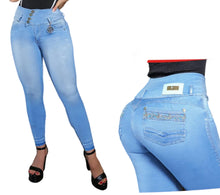 Load image into Gallery viewer, Colombian Jeans Bon Bon up 8809 butt lifter high waist tummy control push up effect skinny