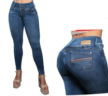 Load image into Gallery viewer, Colombian Jeans Bon Bon up 8812 butt lifter high waist tummy control push up effect skinny
