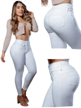 Load image into Gallery viewer, Colombian Jeans BonBonup 8921 butt lifter high waist tummy control push up effect skinny