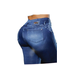 Load image into Gallery viewer, High waits butt lifter Ankle Capri Colombian jeans 8930