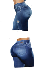 Load image into Gallery viewer, High waits butt lifter Ankle Capri Colombian jeans 8930