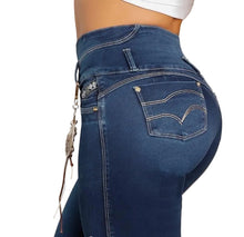 Load image into Gallery viewer, Colombian Jeans Bon Bon up skinny 9146 butt lifter high waist tummy control push up effect