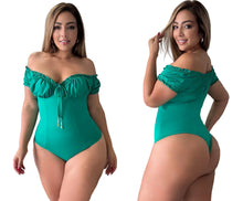 Load image into Gallery viewer, Colombian Bodysuits top tummy control thong pantyblusa 4720