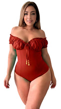 Load image into Gallery viewer, Colombian Bodysuits top tummy control thong pantyblusa 4720