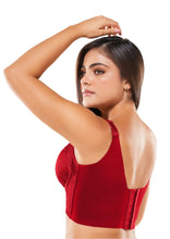 Load image into Gallery viewer, EXTRA FIRM HIGH COMPRESSION FULL CUP PUSH UP BRA BACK SUPPORT 652