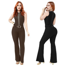 Load image into Gallery viewer, Jumpsuit tummy control butt lifter fashion flared 6105 colombian