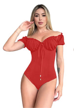Load image into Gallery viewer, Bodysuits tummy control body shaper thong Colombians one size M-L 5075 3D