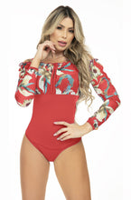 Load image into Gallery viewer, 4323 Top Bodysuits Tummy control medium compression Body's con faja de mediana compresion