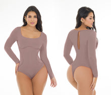 Load image into Gallery viewer, 1515 Top Bodysuits Tummy control medium compression Body's con faja de mediana compresion