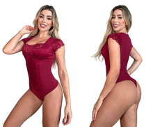 Load image into Gallery viewer, Top Lace shaping Bodysuits Tummy control medium compression Body's con faja de mediana compresion 5039