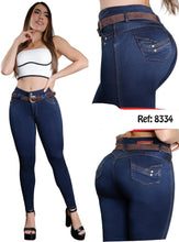 Load image into Gallery viewer, Colombian Jeans Bon Bon up 8334 butt lifter high waist tummy control push up effect skinny