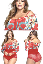 Load image into Gallery viewer, 4323 Top Bodysuits Tummy control medium compression Body's con faja de mediana compresion