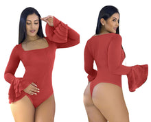 Load image into Gallery viewer, Top Bodysuits 5040 compression Bodys con faja Colombiana de mediana compresion Pantyblusa