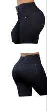 Load image into Gallery viewer, Colombian Flared Jean's Bon Bon up 8504 butt lifter high waist tummy control push up