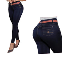 Load image into Gallery viewer, Colombian Jeans BonBonup 8506 butt lifter high waist tummy control push up effect skinny