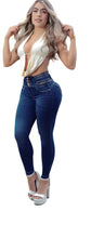 Load image into Gallery viewer, Colombian Jeans BonBonup 8502 butt lifter high waist tummy control push up effect skinny