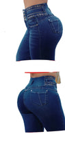 Load image into Gallery viewer, Colombian Jeans BonBonup 8502 butt lifter high waist tummy control push up effect skinny