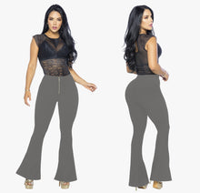 Load image into Gallery viewer, High waist flared push up effect leggings Colombians 522