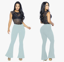 Load image into Gallery viewer, High waist flared push up effect leggings Colombians 522