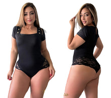 Load image into Gallery viewer, Colombian top bodysuit tummy control thong pantyblusa 1632