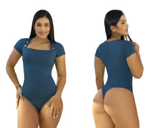 Load image into Gallery viewer, Colombian top bodysuit tummy control thong pantyblusa 1632