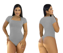 Load image into Gallery viewer, Colombian top bodysuit tummy control thong pantyblusa 1632
