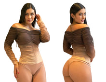 Load image into Gallery viewer, Top Bodysuits top 5082 compression Bodys con faja Colombiana de mediana compresion Pantyblusa