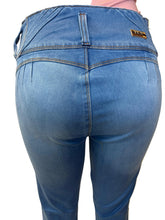 Load image into Gallery viewer, Colombian Flared Jean's 0322 butt lifter high waist tummy control push up