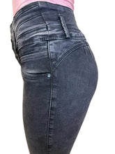 Load image into Gallery viewer, Colombian skinny Jeans 0321 butt lifter high waist tummy control push up effect