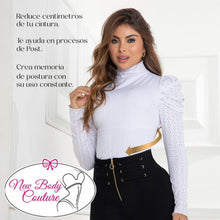 Load image into Gallery viewer, Colombian top bodysuit tummy control thong pantyblusa 1632