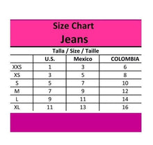 Load image into Gallery viewer, 0320 Jean's Colombianos Cintura Alta levanta cola butt lifter high waist flared tummy control