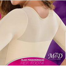 Load image into Gallery viewer, 074 Full Body Shapewear Bodysuit for Women / Powernet