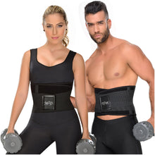 Load image into Gallery viewer, 0152 Neoprene Waist Trimmer Trainer Workout Gym Belt