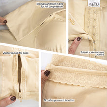 Load image into Gallery viewer, 0161 Full Bodysuit Body Shaper for Women Powernet