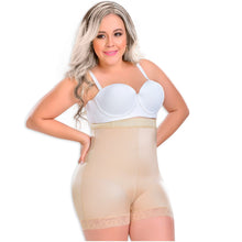 Load image into Gallery viewer, 0216 Extra High-Waisted Compression Shorts Body Shaper for Women / Powernet