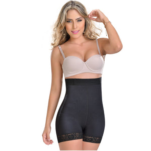 0216 Extra High-Waisted Compression Shorts Body Shaper for Women / Powernet