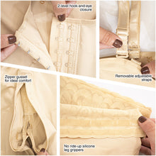 Load image into Gallery viewer, 066 Strapless Mid Thigh Body Shaper for Women Powernet Colombian